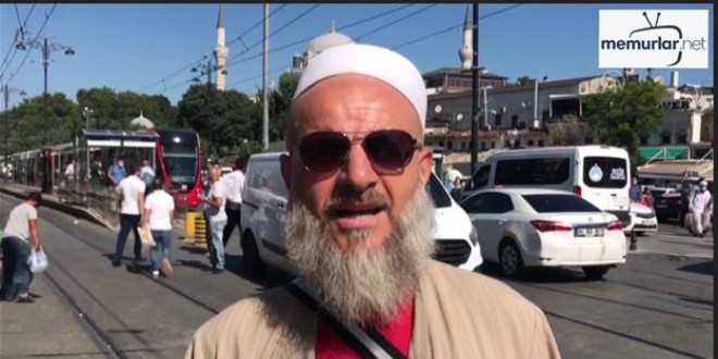 Otostop yaparak Ayasofya Camii a��l���na geldi