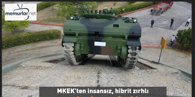 MKEK'ten insans�z, hibrit z�rhl� muharebe ara� s�rprizi