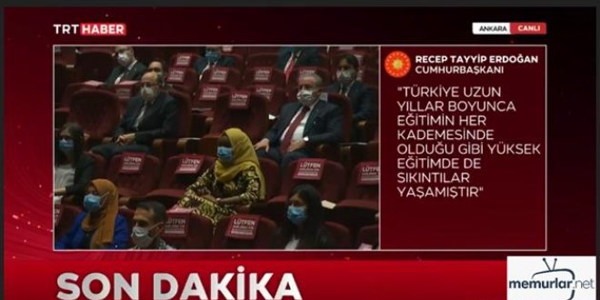 'Burs ve kredi alan ��renci say�s� da 1 milyon 600 bine yakla�t�'