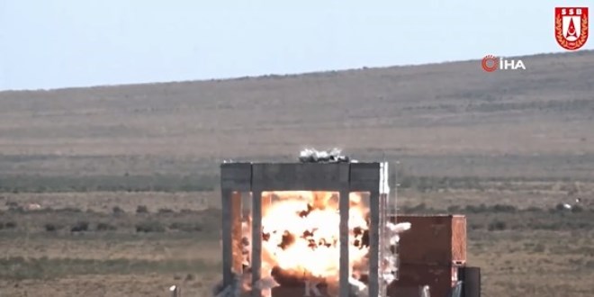 Savunma Sanayii Ba�kan�: Beton hedef y�ksek hassasiyetle vuruldu