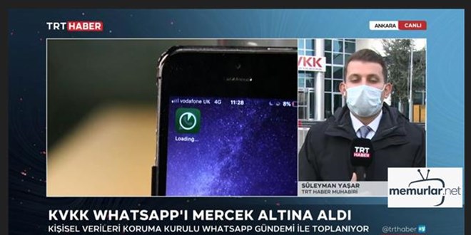 KVKK  WhatsApp g�nedmi ile toplan�yor