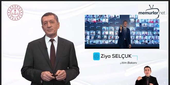 Milli E�itim Bakan� Ziya Sel�uk'tan y�z y�ze e�itim a��klamas�
