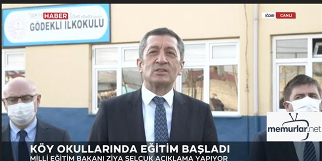 K�y okullar�nda e�itim ba�lad�