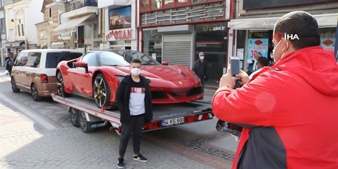 Edirnelilerin 'Ferrari' ile imtihan�