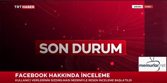 KVKK'dan Facebook'a veri s�zd�rma soru�turmas�