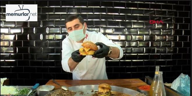 Tantuni Ustas�ndan 'Tanburger'