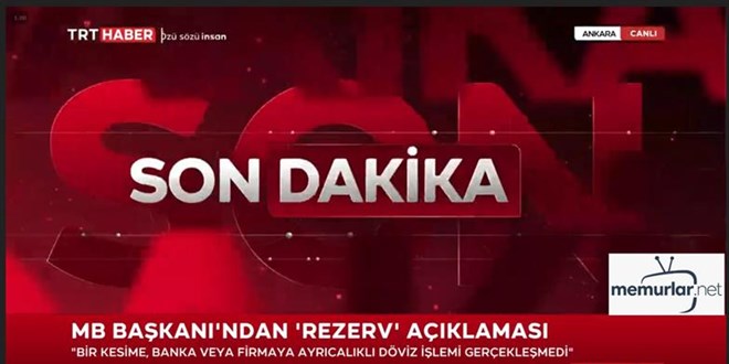 '128 milyar dolar nerede?' sorusuna Merkez Bankas� Ba�kan�'ndan yan�t