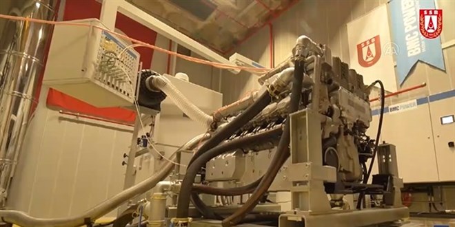 Tank motoru BATU'nun ate�lemesi ba�ar�l� �ekilde ger�ekle�tirildi