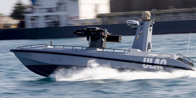 T�rkiye'nin ilk silahl� insans�z deniz arac�, f�ze at��lar�na haz�r