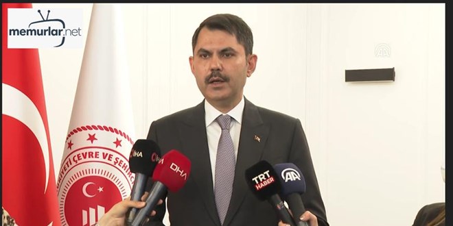 Bakan Kurum, T�rkiye'nin at�k ithalat�na ili�kin konu�tu (2)