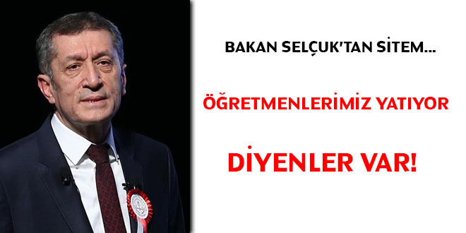 Bakan Sel�uk, 'Telafide Ben de Var�m' tan�t�m program�nda konu�tu