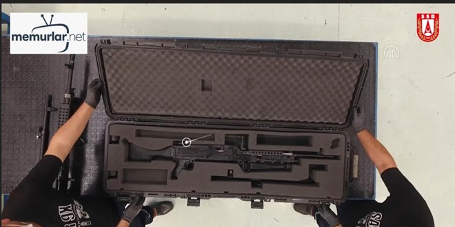 Jandarmaya yeni makineli t�fek