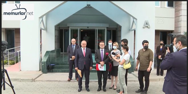 H�k�metten kamu i��ilerine zam teklifi - Sendika temsilcileri a��klama