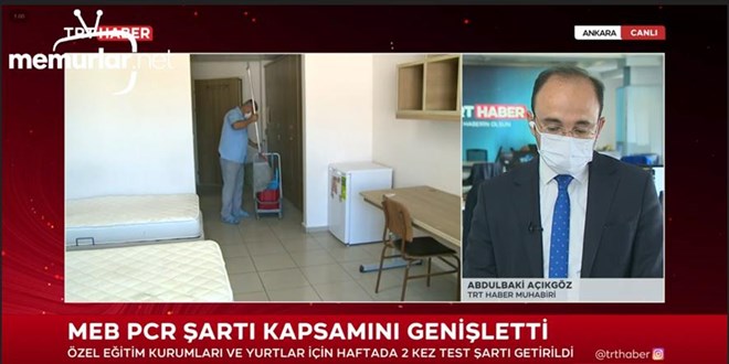 MEB: PCR testi vermeyene g�rev vermeyin