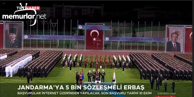 Jandarma Genel Komutanl��� s�zle�meli 5000 uzman erba� alacak
