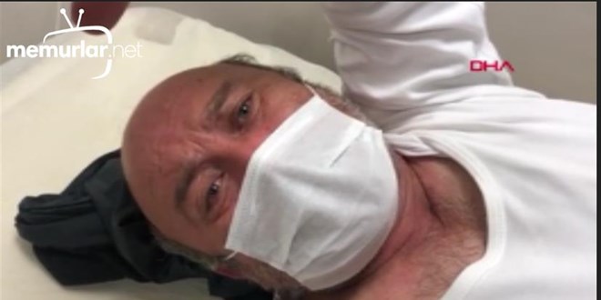 Artvin'de evinin �n�nde ay� sald�rd�