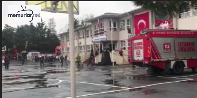 Be�ikta�'ta okulun elektrik panosu yand�; okul tatil edildi