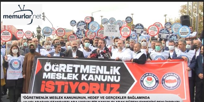'��retmenlik Meslek Kanunu' bir an �nce ��ks�n