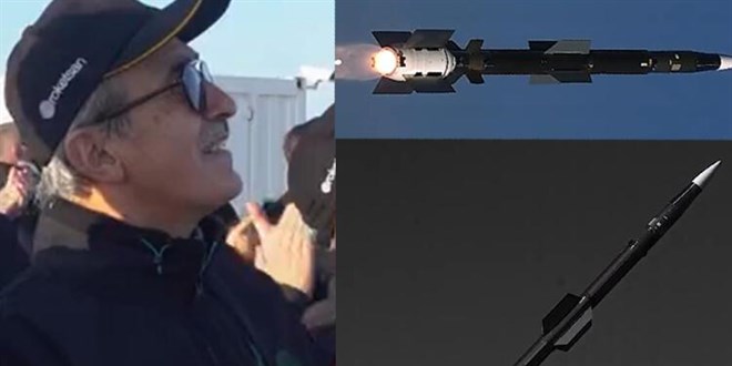 Uzun menzilli milli hava savunma f�zesi Siper ba�ar�yla ate�lendi