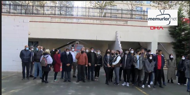 Esenyurt'ta ��rencilerin havac�l�k hayali kabuslar� oldu