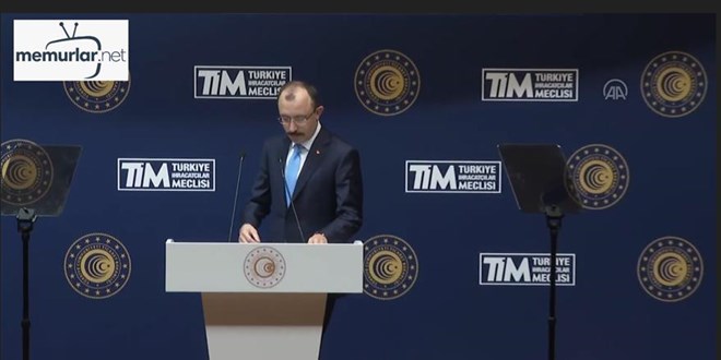 Bakan Mu�, kas�m ay� d�� ticaret rakamlar�n� a��klad�