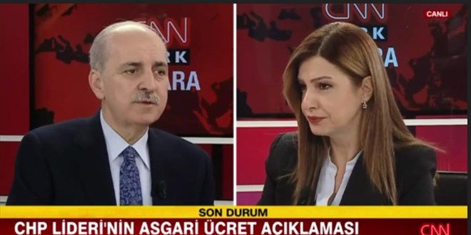 Numan Kurtulmu�, CNN T�rk canl� yay�n�nda a��klamalarda bulundu