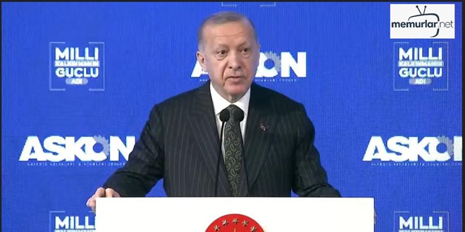 Cumhurba�kan� Erdo�an'dan d�viz kuru mesaj�