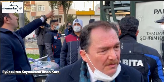 Ey�psultan'da kontrolden ��kan �ETT otob�s� dura�a �arpt�