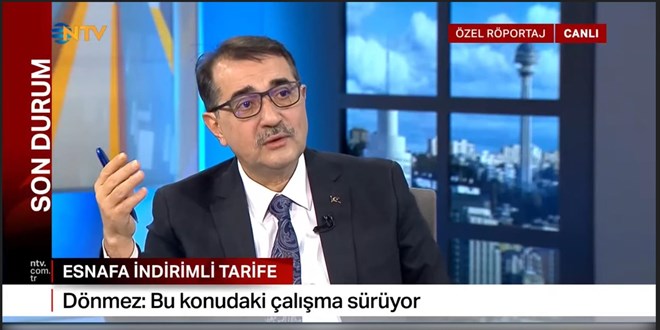 ESNAFA ELEKTR�KTE �ND�R�ML� TAR�FE