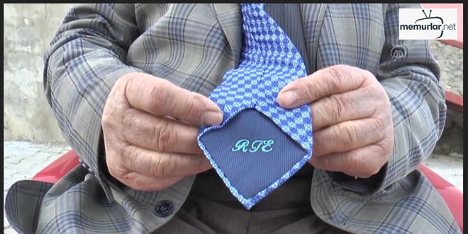 Vanl� kravat tutkununa Cumhurba�kanl���ndan arma�an