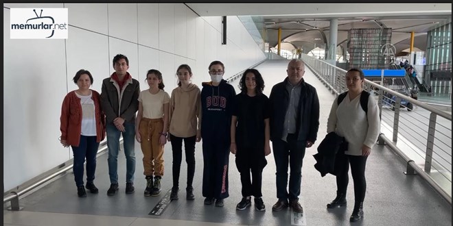 Avrupa K�zlar Matematik Olimpiyat�'nda ikinci olan ��renciler yurda d�nd�