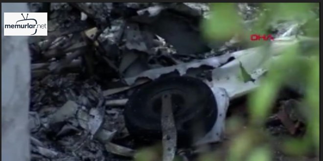 Bursa'da u�ak evlerin aras�na d��t� -2-