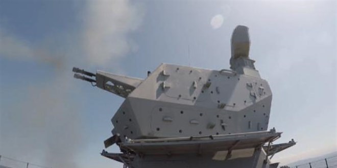 'G�KDEN�Z' y�ksek h�zl� hedefi ba�ar�yla imha etti