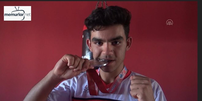 �obanl�k yapan d�nya kupas� ikincisi kick boks�unun yeni hedefi Avrupa �ampiyonlu�u