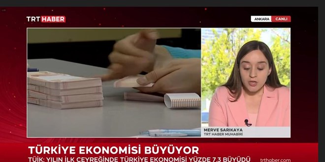 2022 y�l� ilk �eyrek b�y�me rakamlar� a��kland�