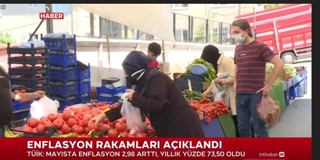 Enflasyon rakamlar� a��kland�