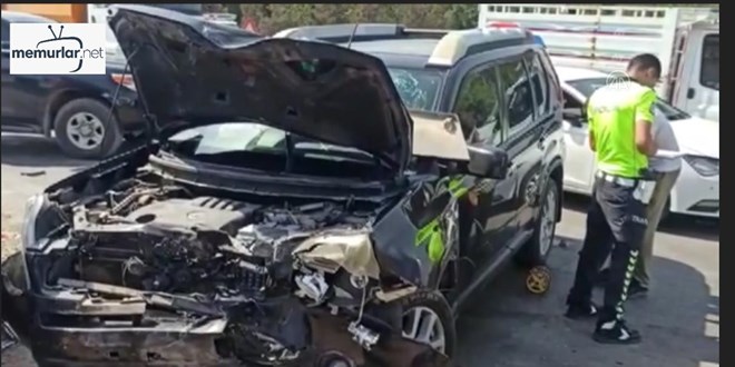 Gerc�� Kaymakam� Sinano�lu'nun kulland��� ara� �ocu�a �arpt� - Kaymakam tutukland�