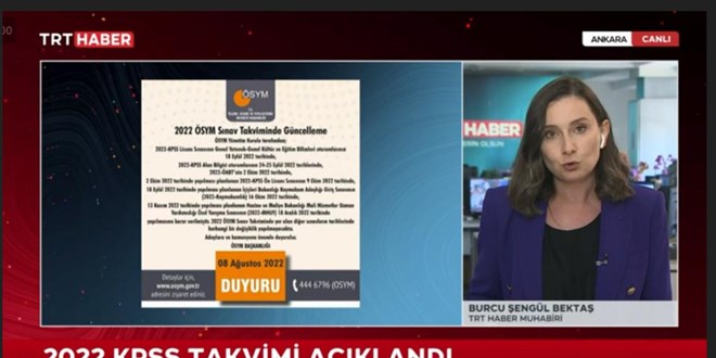 KPSS'de yeni takvim belli oldu