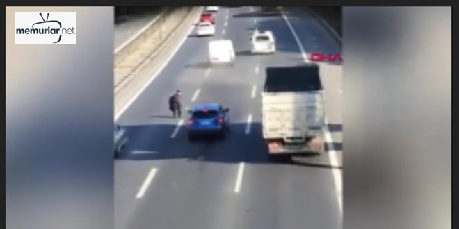 TEM'in ortas�na ��kt� kazaya neden oldu