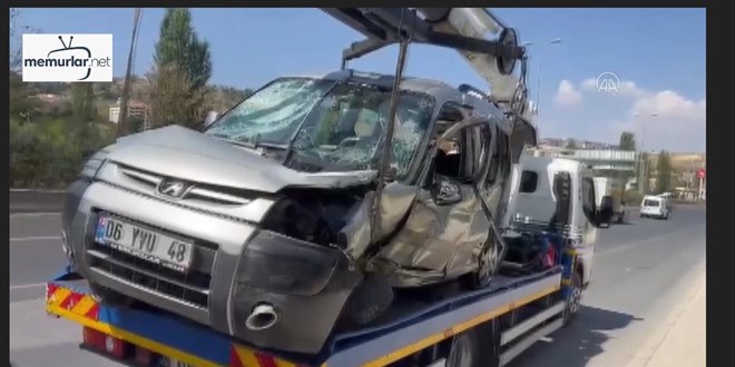 �� arac�n kar��t��� kazada 1 ki�i �ld�, 4 ki�i yaraland�