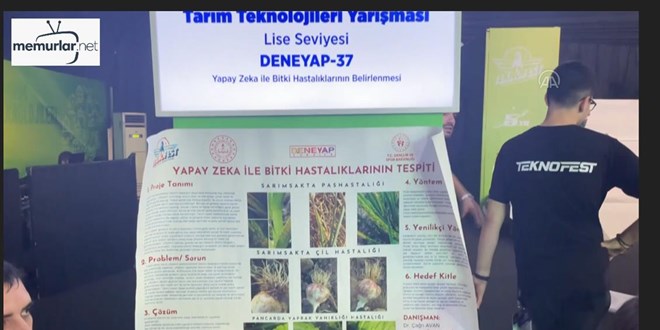 ��renciler yapay zekay� tar�m i�in kulland�