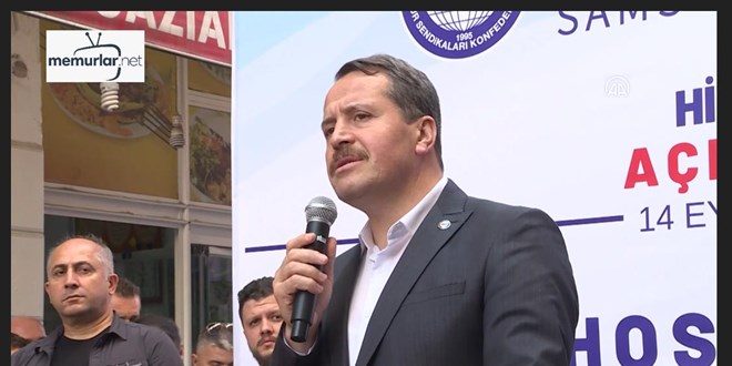 Memur-Sen Genel Ba�kan� Yal��n'dan 3600 ek g�sterge d�zenlemesine ili�kin a��klama