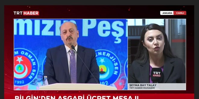 Bakan Bilgin a��klad�: Aral�k'ta asgari �crete zam yapaca��z