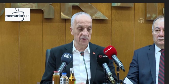 T�RK-�� Genel Ba�kan� Atalay, i��ilerin gelir vergisinde d�zenleme istedi