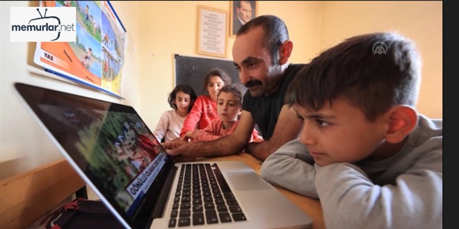 6 ya��ndaki Zilan i�in mezradaki okul a��ld�, ��retmen g�revlendirildi