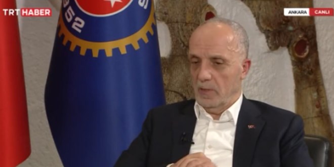 Erg�n Atalay: Asgari �crette 7 bin 785 lira k�rm�z� �izgi