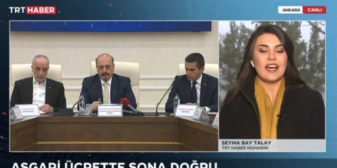 Asgari �crette g�zler yar�nki toplant�da