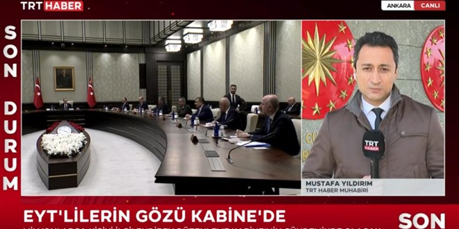 Kabinesi y�l�n son toplant�s�n� bug�n yapacak: Ana g�ndem EYT