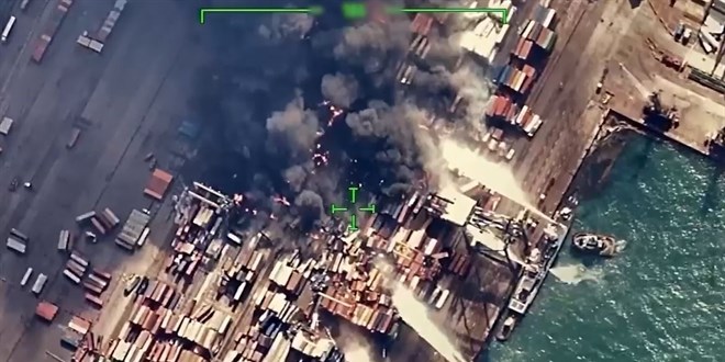 Deprem b�lgesi Bayraktar AKINCI kameras�nda