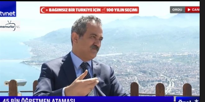 Bakan �zer 'ek ��retmen atamas� olur mu?' sorusunu yan�tlad�